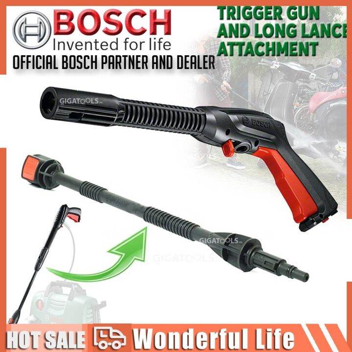 Bosch Trigger Gun and Lance Attachment for BOSCH Aquatak Pressure