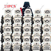 21ชิ้นเซ็ต Clone Trooper Snowtrooper 501อาคารบล็อก Star รุ่นตัวเลข Wars ของเล่น Kashkyyyk 41st Elite Corps ของเล่นเด็ก