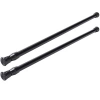 【CW】 2X Extendable Curtain Rail Pole Telescopic Window Tension Rod40-70Cm