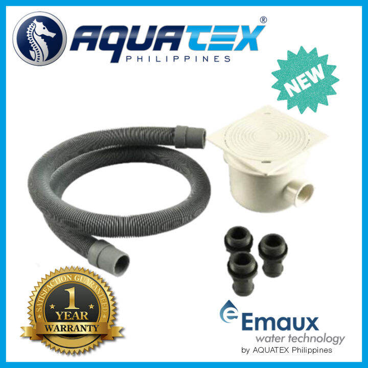 EMAUX Waterproof Pool Light Junction Box Pool Deck Box Complete Set