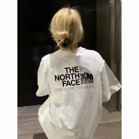 2023 summer brand North T-shirt the north faceˉnew back snow mountain icon printing round neck short-sleeved cotton tops for men and women couples