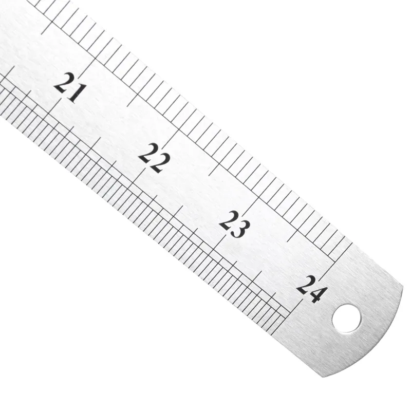 24 inches Stainless Steel Double Side Measuring Straight Edge
