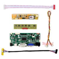 Control Board Monitor Kit for B170PW03 B170PW06 LP171WP4 LTN170X2  HDMI + DVI + VGA LCD LED screen Controller Board Driver Cables