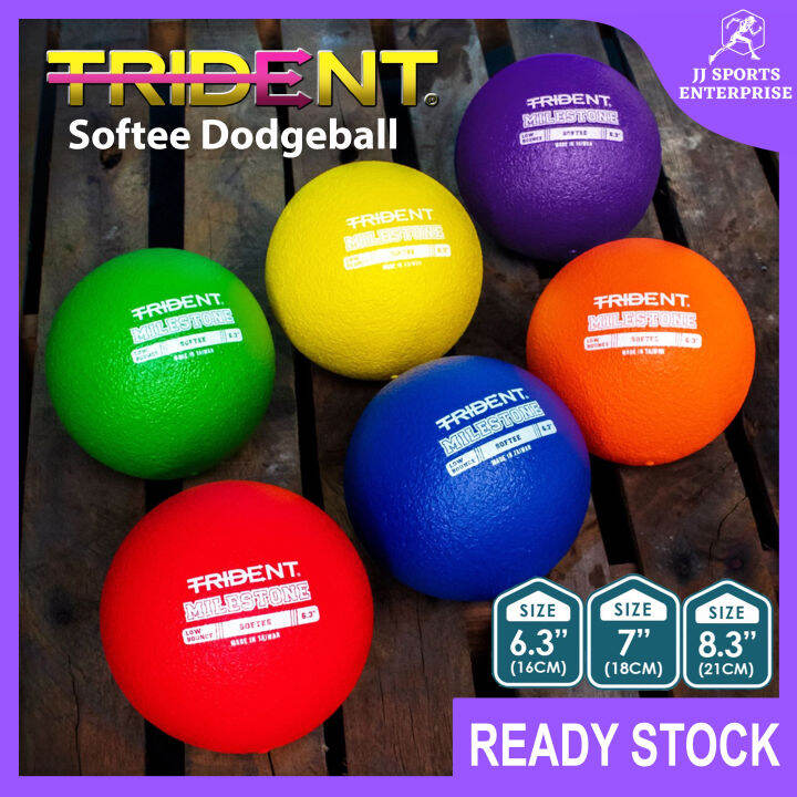 Trident Milestone Softee Low Bounce Foam Ball Dodgeball Dodge Ball