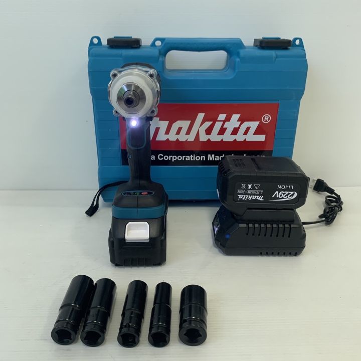 makita-บล็อกไฟฟ้าไร้สาย-229v-makita-บล็อกแบต-บล็อกไร้สาย-229v-พร้อมกระเป๋าจัดเก็บอย่างดี