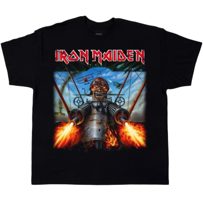 Iron Maiden Tshirt Black New Tour Band The Eddie