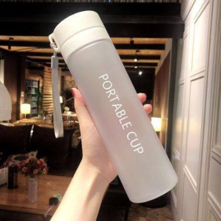 2023-new-fashion-version-portable-sports-water-cup-large-size-mens-and-womens-fitness-large-capacity-simple-and-fresh-summer-anti-fall-plastic-water-bottle
