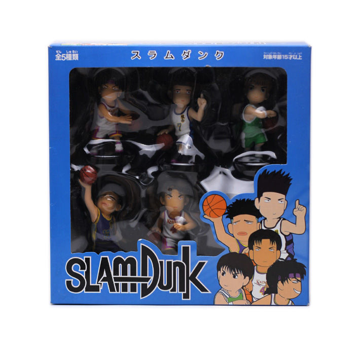 slam-dunk-figure-model-โมเดล-สแลมดั้ง-ฟิกเกอร์-ซากุรางิ-ฮานามิจิ-5-ชิ้น-เซ็ต-ของเล่น-ของสะสม-ของขวัญ