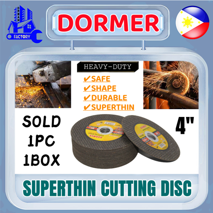 DORMER Superthin Cutting Wheel Disc For metal 4" High Quality