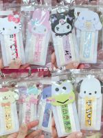 ? HHxxxKK Ready-stocked Japanese Sanrio melody cinnamon dog Kuromi Gemini portable band-aid with storage bag flip