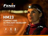 ไฟฉายคาดหัว Fenix HM23 AA Headlamp ประกันศูนย์ 3ปี