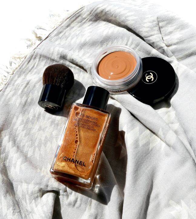 แท้ทั้งร้าน !! แบ่งขายออยลิมิเตดชาแนล CHANEL LES BEIGES ILLUMINATING OIL FACE BODY AND HAIR 10