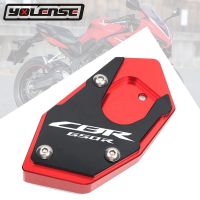 สำหรับHONDA CBR650R CB CBR 650R CB650R CBR650 R 2019 2020 2021 2022 2023 Motorcycle Kickstand Enlarger CNC Side Stand Extension Enlarge Plate Pad