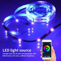 【 YUYANG Lighting 】 5m LED Strip Lights RGB APP Control Color Changing Light Timing Function US Plug Lamp Belt Decorative Home Outdoor Party 14W