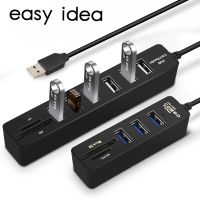 ✶❀ USB Hub 3.0 Multi USB 3.0 Hub USB Splitter High Speed 3 6 Ports 2.0 Hab TF SD Card Reader All In One For PC Computer Accessories