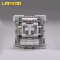 LEOBOG สวิตช์ V3ไม้สีเทาเครื่องประดับคีย์บอร์ดแบบกลไก3Pin หล่อลื่นโรงงาน