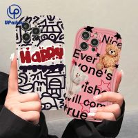 เคส UPaitou สำหรับ Huawei Nova 11 10 9 Pro Y90 Y70 7i 8 7 5T SE Mate 50 40 30 Pro P60 50 40 30 Graffiti ศิลปะสไตล์หยักเคสโทรศัพท์ปิดขอบโค้งฝาครอบป้องกันเนื้อนิ่ม TPU