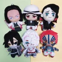 15cm Japan Anime Demon Slayer Akaza Rui Iguro Obanai Tanjirou Kamado Nezuko Agatsuma Zenitsu Plush Toys Doll Peluche Gift