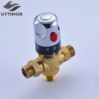 (SHUN FA) Uythner มาตรฐาน Thermostatic 1/2ตลับเซรามิกแตะควบคุมผสมน้ำวาล์วควบคุมอุณหภูมิอุปกรณ์ห้องน้ำ