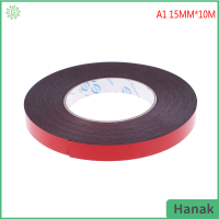 Hanak 1ม้วนเทปโฟมสองด้านมีกาวในตัวรถแข็งแรงมาก10เมตร