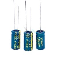 【cw】 12pcs/lot T26 35v 330UF aluminum electrolytic capacitor size 8x16mm 330UF35V 20