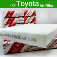 กรองแอร์ Toyota Vigo กรองอากาศ White Air Filters 100% กรองแอร์รถยนต์ กรองแอร์โตโยต้าคาร์บอนแท้ For Vios Altis Fortuner Prius Camry Hiace Commuter Reiz Crown RAV4 Yaris Highlander Corolla