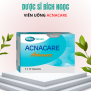 Viên uống Acnacare Advance giảm tiết bã nhờn da dầu, ngăn mụn