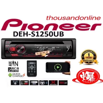 Autoradio Pioneer DEH-S1150UB con Cd Usb Mp3 Android