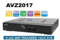 เครื่องบันทึกภาพAVTECH DVR 16CH XVR PENTABRID H 265 (5MP)รุ่น AVZ2017