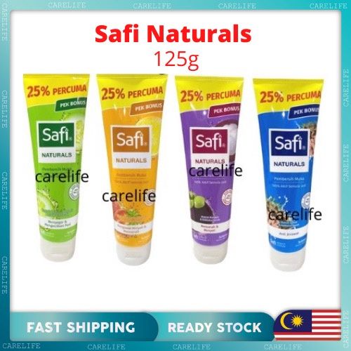 125g Safi Natural Pembersih Muka Pencuci Muka Facial Cleanser