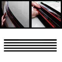 【CC】 Fashion -resistant Reflective To Install Front Hood Grille Decals Car Strip Sticker Decoration Vw 6 7