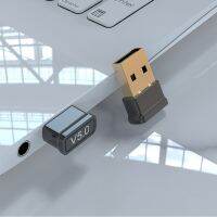 รองรับบลูทูธ5.0เครื่องรับสัญญาณไร้สายอะแดปเตอร์ USB ดองเกิลขนาดเล็กสำหรับเมาส์ลำโพง PC คีย์บอร์ด Gratis Ongkir เครื่องเสียง