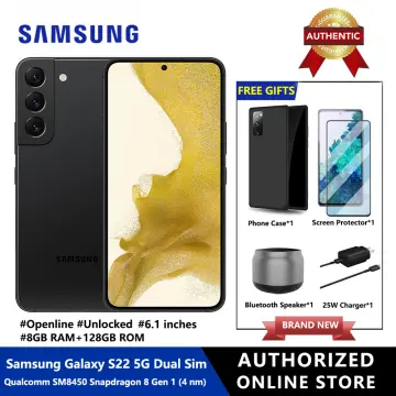 SAMSUNG Galaxy S22+ Cell Phone, Factory Unlocked Android Smartphone, 128GB,  8K Camera & Video, Brightest Display Screen, Long Battery Life, Fast 4nm