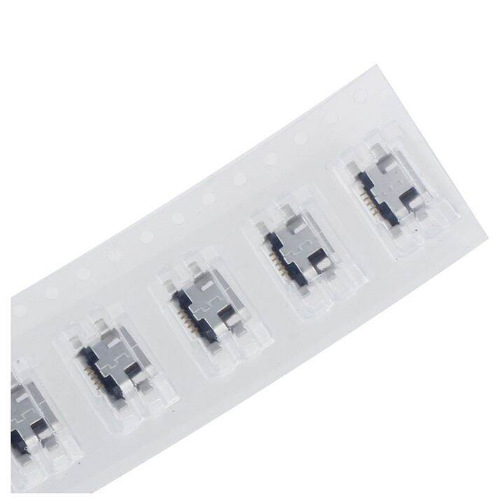 10-x-type-b-female-silver-mini-usb-5-pin-socket-charger-mount-receptacle-connector