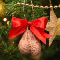 Funny Acrylic Christmas Pendants Christmas Trees Ornaments W0N2