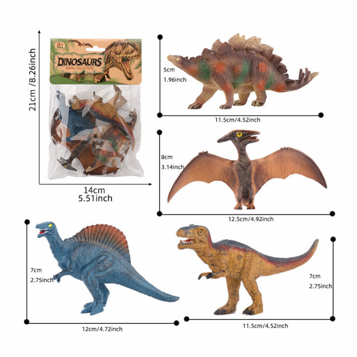 montessori-ของเล่นไดโนเสาร์-figurines-การเรียนรู้-eudcation-ของเล่นสำหรับเด็ก2ถึง4ปีอุปกรณ์ห้องเรียนการสอนเด็กของขวัญ-f84y