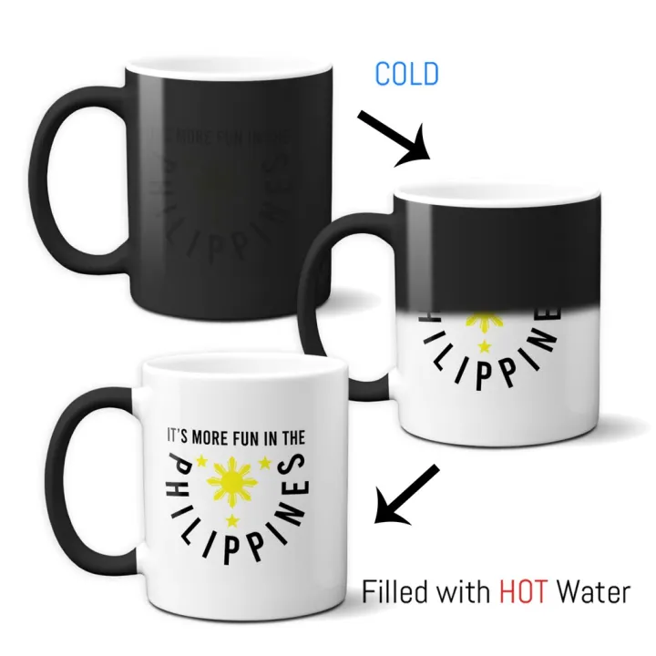 Philippines Magic Mug or White Mug It's more fun in the Philippines