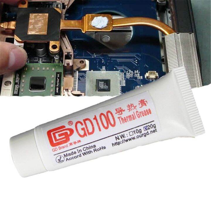 MAXI Durable GD100 White Color With Adhesive GPU Heat Transfer Heatsink