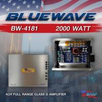 เพาเวอร์แอมป์ คลาสดี 4 ch BLUEWAVE 4181/2000 W