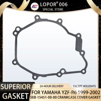 ปะเก็นฝาปิดกล่องข้อเหวี่ยงเครื่องยนต์มอเตอร์ไซค์ LOPOR สำหรับ YAMAHA YZF-R6 YZF R6 1999-2002 5EB-15451-00-00