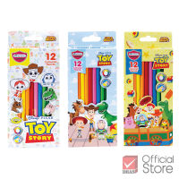 Master Art สีไม้ ดินสอสีไม้ แท่งยาว 12 สี Toy Story ลิขสิทธิ์แท้ รุ่นซุปเปอร์ไบรท์ คละลาย จำนวน 1 กล่อง