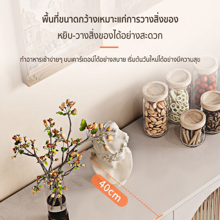 carpenter-craft-ตู้กับข้าว-ตู้เก็บของในครัว-ตู้เก็บของ-ตู้เก็บของเอนกประสงค์-เคาน์เตอร์ครัว-ชั้นเก็บของ-60-120-160cm-3-ขนาด-สีขาวน้ำนม