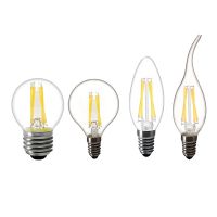 220V E14 LED Candle Bulb E14 C35 Filament Light E27 LED Lamp 230V 240V 4W 8W 12W G45 C35L COB LED Filament light Decoration lamp