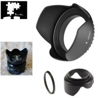 40.5mm Flower Lens Hood for Sony Alpha A6500 A6400 A6300 A6100 A6000 A5100 A5000 NEX-6 NEX-5T NEX-5N NEX-3N NEX-5R 16-50mm lens