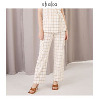 Shaka SS21 Diana Tartan Cargo Pants กางเกงขากว้าง PN-S210610