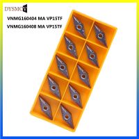 10PCS VNMG160404 MA VP15TF เครื่องมือกลึงภายนอกคาร์ไบด์แทรก VNMG 160408 VP15TF CNC เครื่องมือเครื่องจักรที่จัดทําดัชนีได้