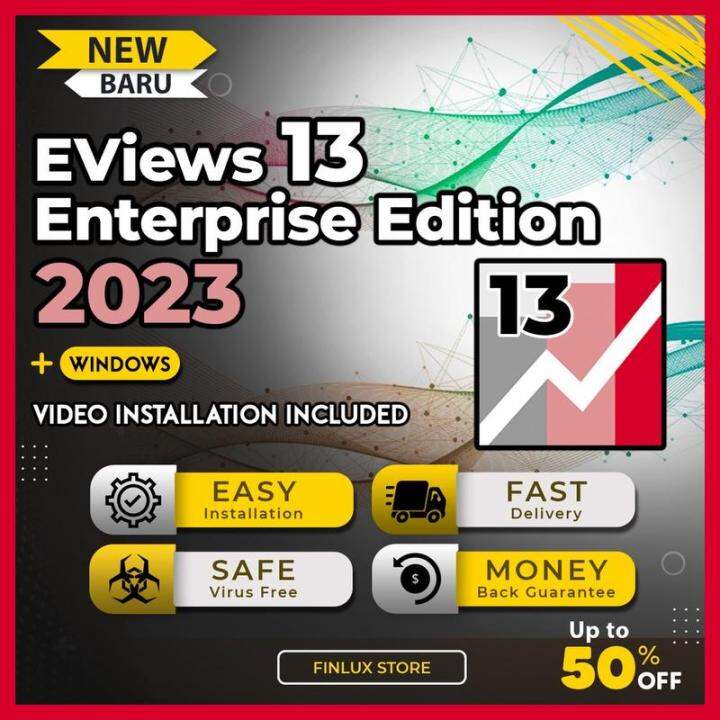 [VIDEO] EViews 13 Enterprise Edition 2023 Lifetime For Windows | Lazada PH