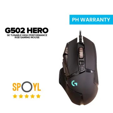 Logitech G502 High Performance HERO SE Wired Optical Gaming Mouse