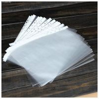 ▪✾ 100pcs A4 PP Punched Punch Pockets Folders Filing Wallets Sleeves Bag Transparent 0.03mm