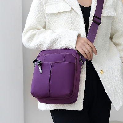 Women Small Casual Soft Nylon Handbag Female Fabric Zipper Shoulder Bag Female 2022 Luxury Brand Waterproof Handbags and Purses